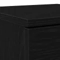 Buffets 2 pcs Chêne Noir 30x30x70 cm Bois d'ingénierie