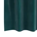 Rideaux Occultants  avec Œillets 2 pcs Velours Vert Foncé