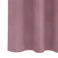 Rideaux occultants  avec bande supérieure 2 pcs en velours rose foncé