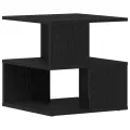 Table d'appoint  en bois noir 40x40x40 cm en bois d'ingénierie