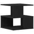 Table d'appoint  en bois noir 40x40x40 cm en bois d'ingénierie