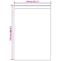 Rideaux occultants  avec bande supérieure 2 pcs Velours Gris clair