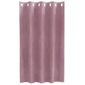 Rideaux occultants  avec œillets 2 pcs Velours rose foncé