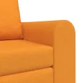 Canapé Lit au Sol 2-en-1 Jaune Foncé 98x71x83 cm Tissu