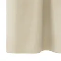 Rideaux occultants  avec boucles de suspension 2 pcs en velours crème