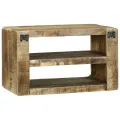 Meuble TV 60x32x36 cm en Bois Massif de Manguier