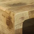Table Basse 50x50x35 cm en Bois de Manguier Massif