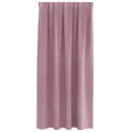 Rideaux occultants  avec bande supérieure 2 pcs Velours rose foncé