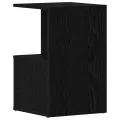 Tables de chevet  2 pcs Chêne noir 35x35x55 cm Bois manufacturé
