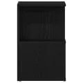 Tables de chevet  2 pcs Chêne noir 35x35x55 cm Bois manufacturé