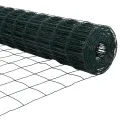 Clôture Euro avec 13 poteaux pour 1x25 m en acier galvanisé