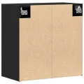 Cabinet mural  Chêne noir 60x31x70 cm Bois d'ingénierie