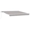 Store rétractable manuel  gris 300x250 cm