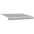 Store rétractable automatique  gris clair 300x250 cm