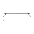 Store rétractable automatique  gris clair 300x250 cm