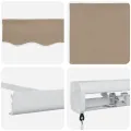 Store Rétractable Manuel Beige 500x300 cm