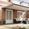 Auvent rétractable manuel  Beige 500x300 cm