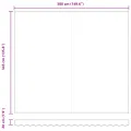 Store Rétractable Automatique Blanc 400x350 cm