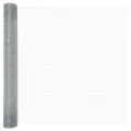 Ensemble de Poteaux de Clôture 25 m Lot de 2 Argent galvanisé