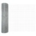 Set de poteaux de clôture 10 x 0,5 m Pack de 2 Acier galvanisé