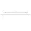 Auvent rétractable automatique  beige 350x250 cm