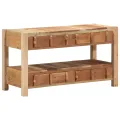 Meuble TV  83x33x46 cm en bois massif récupéré