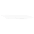 Tissu de Remplacement de Auvent pour Cadre de 6x3.5 m Blanc