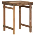 Table à manger  55x60x76 cm en bois massif recyclé