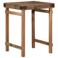 Table à manger  55x60x76 cm en bois massif recyclé