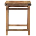 Table à manger  55x60x76 cm en bois massif recyclé