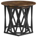 Tables d'appoint gigognes  2 pcs Chêne fumé en bois d'ingénierie