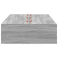 Cadre de lit de rangement  Gris Sonoma 100x200 cm