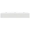 Cadre de lit de rangement  Blanc 100x200 cm