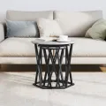 Tables d'appoint  2 pcs Gris Sonoma en bois aggloméré