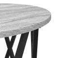 Tables d'appoint  2 pcs Gris Sonoma en bois aggloméré