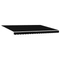 Tissu de remplacement de store pour cadre 4.5x3 m Noir