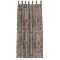 Paire de Rideaux en Velours 2 pcs avec Œillets Cappuccino 245x140 cm