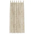 Rideaux 2 pcs avec œillets Crème 245x140 cm