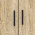Cadre de lit de rangement Chêne Sonoma 100x200 cm