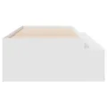 Cadre de Lit de Rangement Blanc 100x200 cm