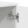 Cadre de Lit de Rangement Blanc 100x200 cm