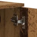 Cadre de lit de rangement Bois ancien 90x190 cm