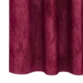 Rideaux 2 pcs avec œillets Bordeaux 140x140 cm