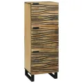 Highboard - 40x33.5x110 cm en bois de manguier massif