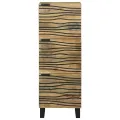 Highboard - 40x33.5x110 cm en bois de manguier massif