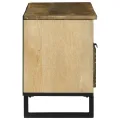 Meuble TV - 100 x 33,5 x 46 cm, en bois de manguier massif.