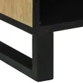 Meuble TV - 100 x 33,5 x 46 cm, en bois de manguier massif.