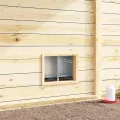 Nichoir à poules2 compartiments avec pieds en acier galvanisé