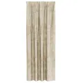 Rideaux 2 pcs avec œillets crème 245x140 cm