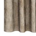 Rideaux en velours 2 pcs avec œillets Champagne 140x140 cm